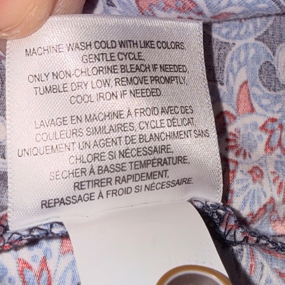 Floral Summer Lightweight Short Sleeve Mens Large Age of Wisdom Beach Y2K Retro - Picture 8 of 8